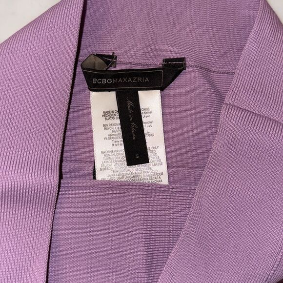 BCBGMAXAZRIA PURPLE BODYCON SKIRT S - Picture 4 of 5